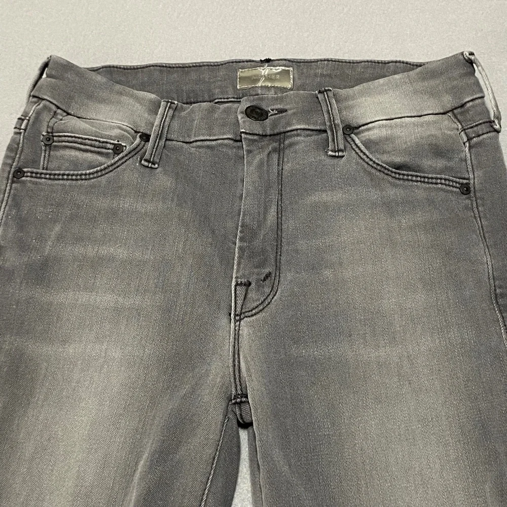 Mother The Looker Skinny Jeans The Old-Time Saloon Grey Size 25 1001-303